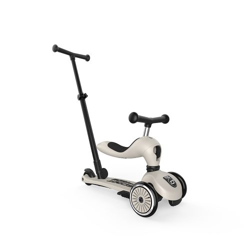 trotineta copii cu sezut si maner transformabila 3in1 highwaykick 1 push and go steel 1 5 ani pana la 50 kg scoot ride copie 451972