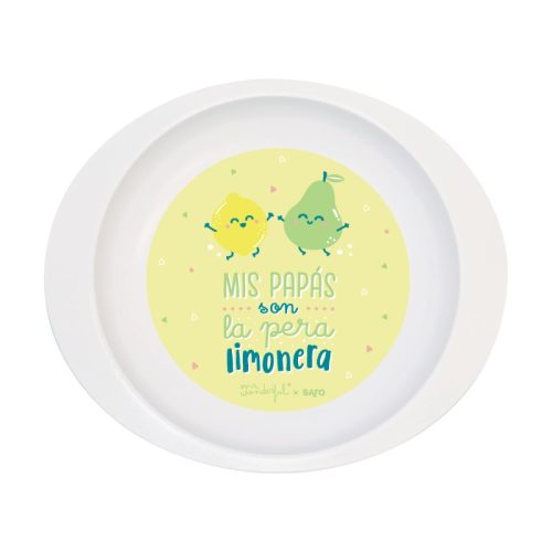 Set complet de masa, 5 piese,   La Pera Limonera,   Yellow - imagine 3