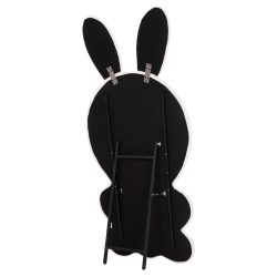 Oglinda de podea Bunny MDF alb roz 80x162 cm5