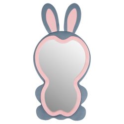 Oglinda de podea Bunny MDF albastru roz 80x162 cm3