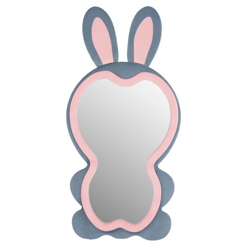 Oglinda de podea Bunny MDF albastru roz 80x162 cm - imagine 3