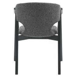 Scaun dining Yeger lemn de fag nuanta gri negru 62.5x60x79 cm6