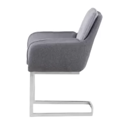 dizajnova jedalenska stolicka siva chimena 01