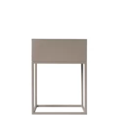 Ghiveci flori din metal multifunctional maro deschis TAUPE INDIZE TYP 1 WL4211