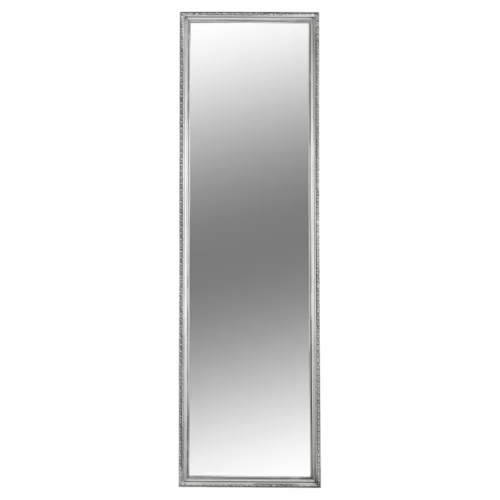 Oglinda de perete rama argintie din lemn MALKIA TYP 3