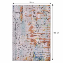 tareok koberec farebny vzor 133 190 cm rozmery