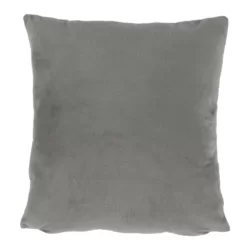 Perna material textil de catifea gri-maro Taupe 45x45 ALITA TIPUL 3