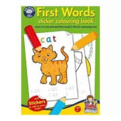 Carte de colorat Primele cuvinte FIRST WORDS