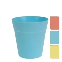 Vas din plastic color set 3 bucati