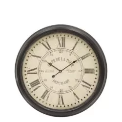 Ceas de perete metalic Vintage 62 cm