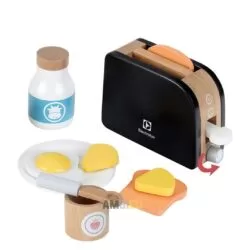 Toaster copii lemn cu accesorii Electrolux
