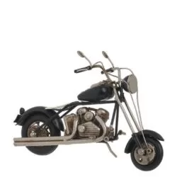 Decoratiune de metal motocicleta 20x7x11 cm