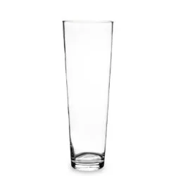 Vaza sticla transparenta 50x17 cm