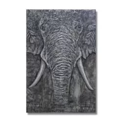 Tablou pictat manual Elefant mare 5x120x180 cm
