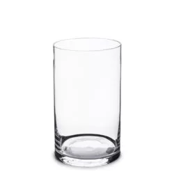Vaza sticla transparenta 24.5x15 cm