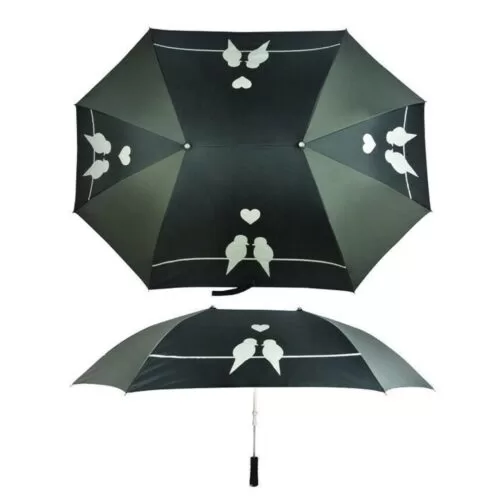 Umbrela de ploaie model pasari 96.5x128.5x73.5 cm1