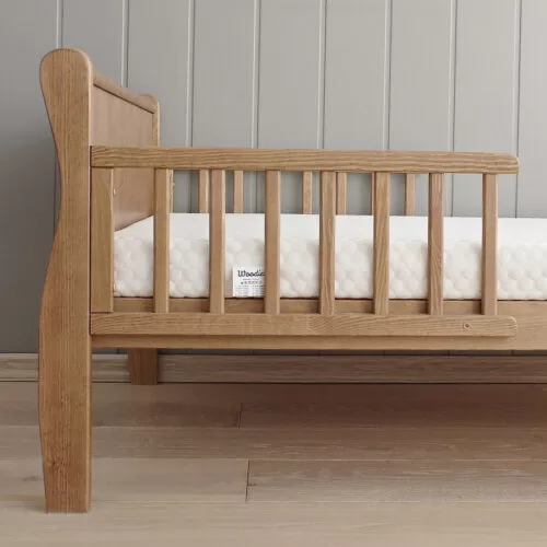 pat din lemn masiv pentru junior noble alb 160 80 cm copie 403 9483