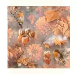 Servetele de masa 33x33 cm Orange Autumn Ambiente