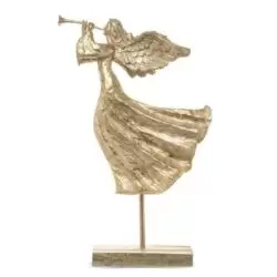 Figurina inger auriu antichizat 51x30x8 cm