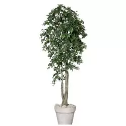 Ficus artificial gigant Benjamina in ghiveci din plastic – 300 cm