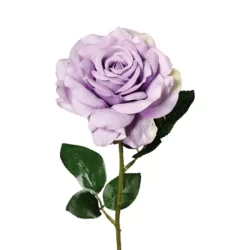 Trandafir artificial mov pal – 56 cm