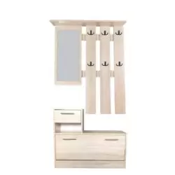 Set mobilier hol Filio stejar 90x22x116 cm