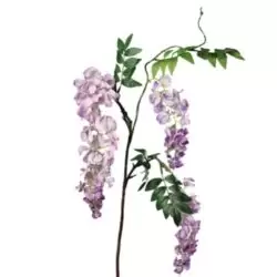 Wisteria artificiala violet-crem – 100 cm