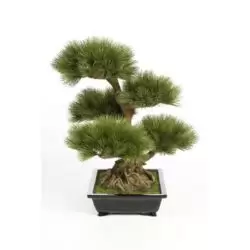 bonsai artificial decorativ in ghiveci ceramic 60 cm 2433