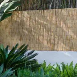 gard gradina paravan bambus natural eco 1x5m 1357