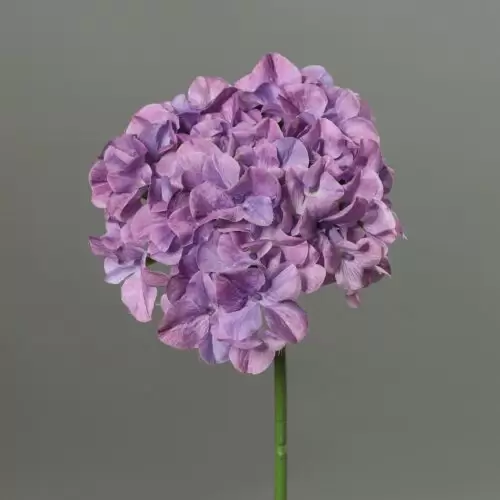 Hortensia artificiala mov - 46 cm - imagine 2