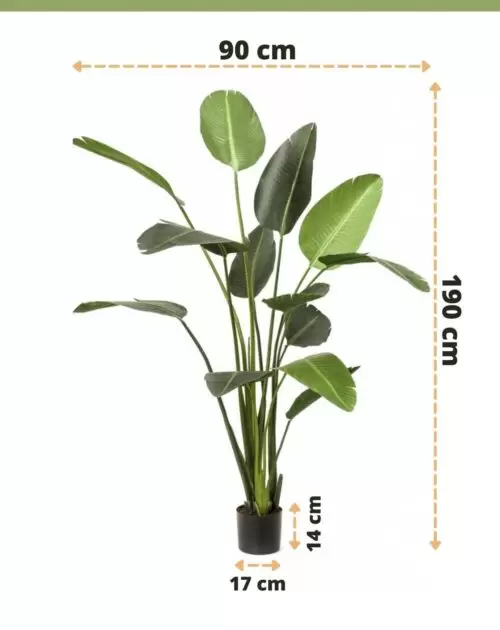 planta artificiala strelitzia in ghiveci 190 cm 2067