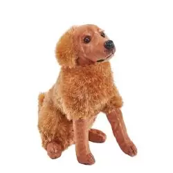 Caine de salvare cu sunet GOLDEN RETRIEVER – Jucarie Plus Wild Republic 14 cm