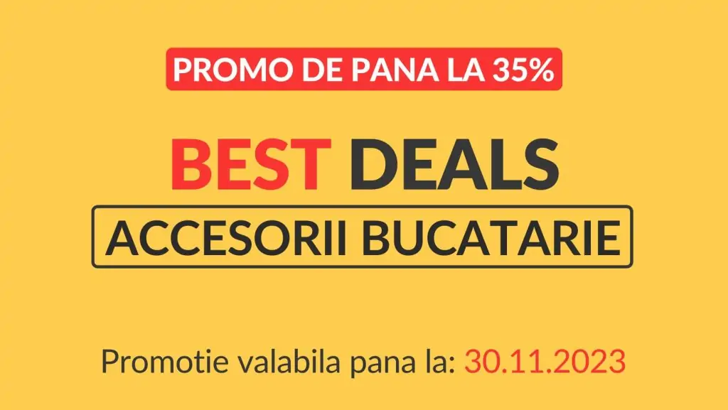 Promotia Best Deals pe amsieu.ro