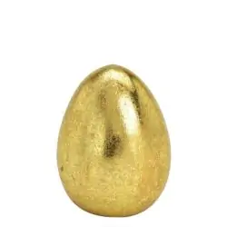 Decoratiune ou auriu 6x8 cm